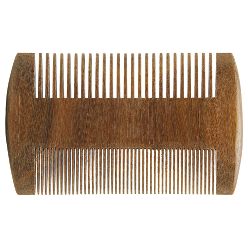 Деревянный гребень для бороды