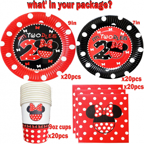 Набор для праздника 2 года с Минни Маус — 