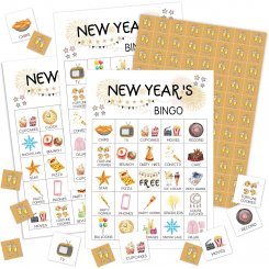 Карточная игра Бинго, на английском