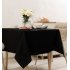 Черная скатерть, размер 150*200 см