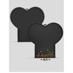 Коврик для кормления собак в форме косточки