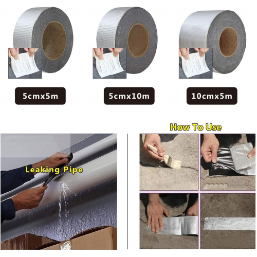 Водонепроницаемая бутиловая лента 5смx5м