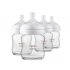 Philips Avent Стеклянная детская бутылочка Natural с соской (4шт)