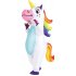 Надувной костюм для взрослых, единорог