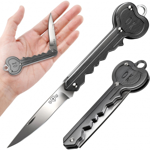 Нож-ключ в форме черного сердца Good Worker 4207-EZ