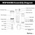 iSpring WSP50ARB Многоразовый вращающийся фильтр для осадочной воды