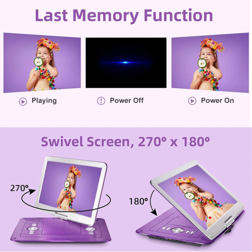 Jekero портативный dvd-плеер