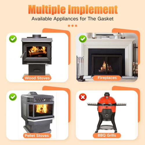 Прокладка дровяной печи