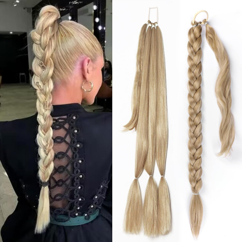 Накладной хвост/коса (пепельный блонд