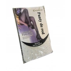 Колготки со стразами в сетку, белые