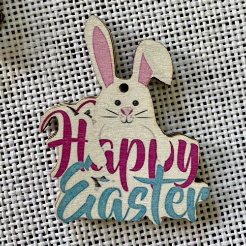Деревянный пасхальный декор, счастливой пасхи - заяц