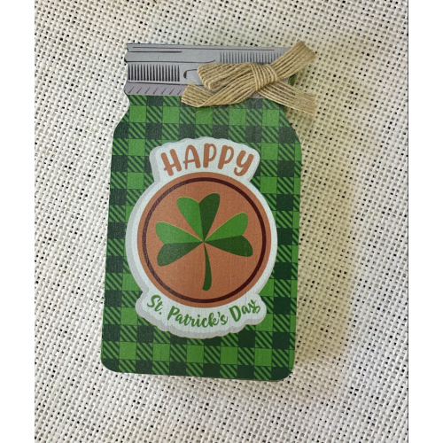 Деревянная подделка святой Патрик, 1шт