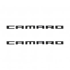 Camaro буквенная эмблема черный значок Camaro