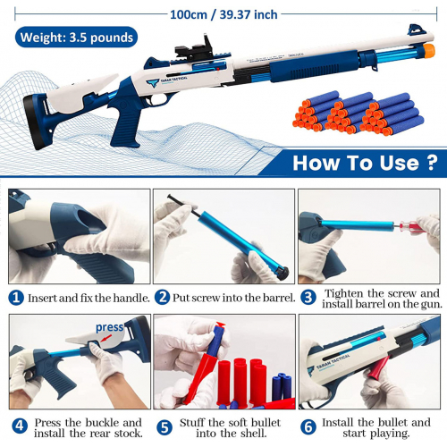 UDL XM1014 Пенопластовый бластер