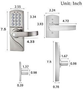 Кодовый замок для входной двери Gimkok S-806