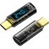 Комплект из 3 адаптеров USB C с цифровым дисплеем