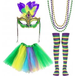Набор аксессуаров для костюма Марди Гра