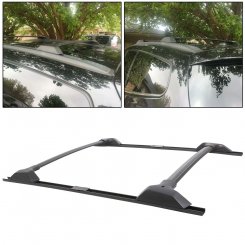 Багажник на крышу Chevrolet Traverse OE, черный, алюминий, 2009-2017 гг