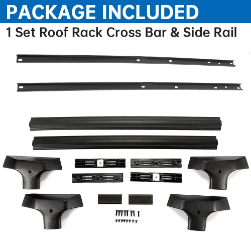 Багажник на крышу Chevrolet Traverse OE, черный, алюминий, 2009-2017 гг