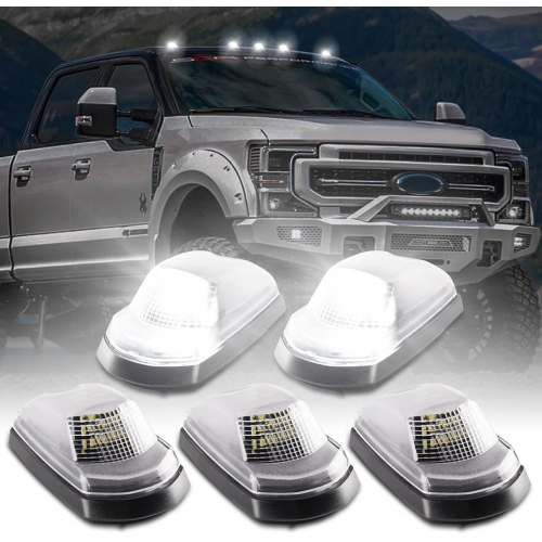 5 шт. белые светодиодные фонари на крышу кабины