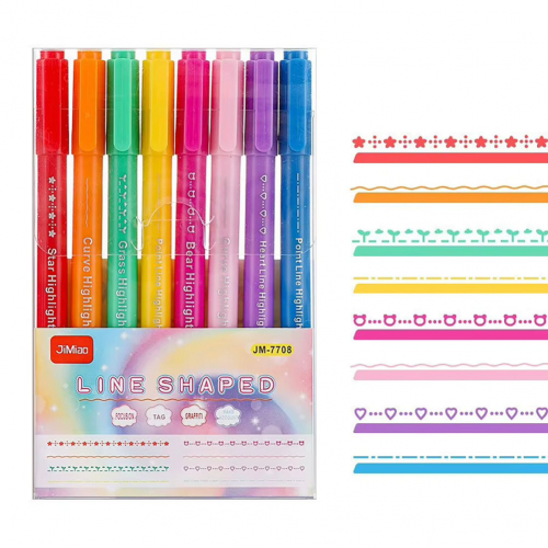 Маркеры-ручки с двойным наконечником