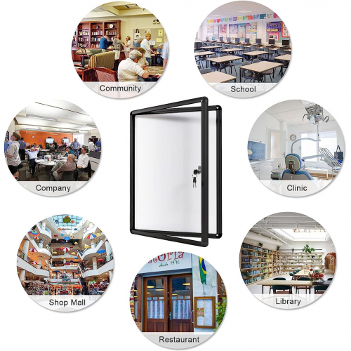 Запираемая доска объявлений Swansea