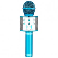 Микрофон Helmet KTV WS-858 Синий