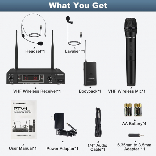 Беспроводная микрофонная система Phenyx Pro