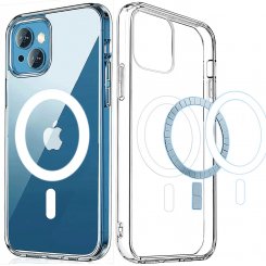 Прозрачный магнитный чехол для iPhone 13 Mini