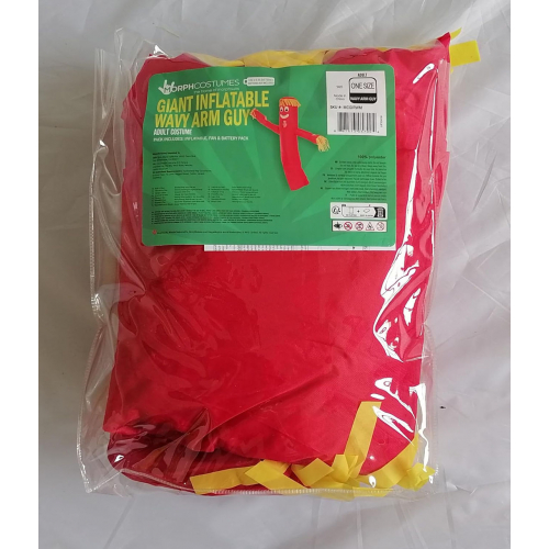 Надувной костюм Morph Giant Red Wacky для взрослых