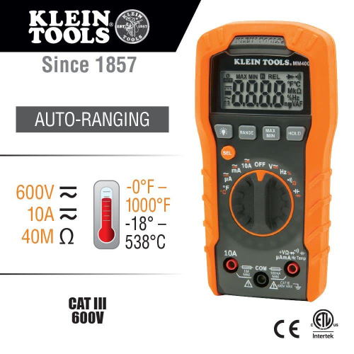 Мультиметр Klein Tools MM400