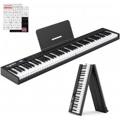 88-клавишная цифровая фортепианная клавиатура Ingbelle с Bluetooth