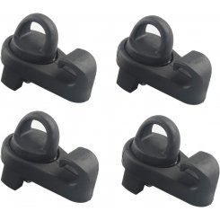 Мини-крепление для направляющих с крючками 4шт