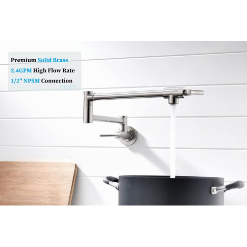 Havin настенный смеситель для коммерческого наполнения кастрюль