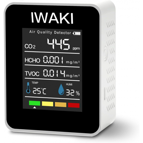 Портативный монитор качества воздуха Iwaki 5-в-1