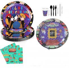 Набор одноразовой посуды «Друзья» для вечеринки