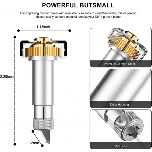 Utnvbtr корпус привода лезвия ножа для cricut maker 3 / maker