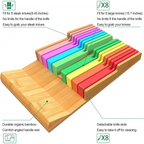 Набор подставок для ножей NIUXX In-Drawer