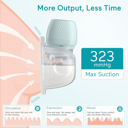 Paruu R12 электрический портативный молокоотсос