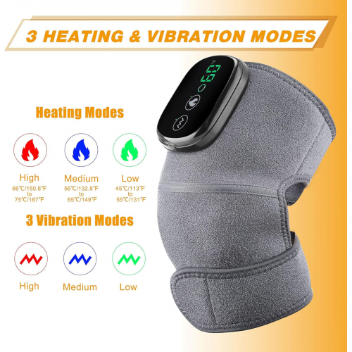 Подогреваемый массажер для колена