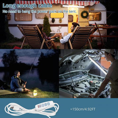 Надувной фонарь для кемпинга 85 см