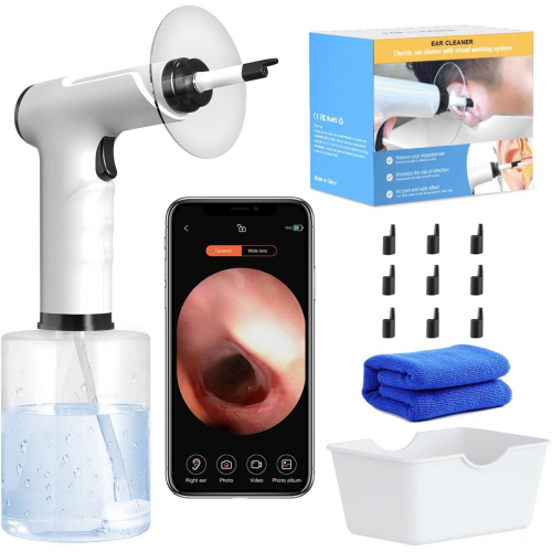 Перезаряжаемый набор для удаления ушной серы