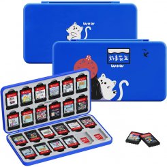 Чехол для игровых карт Switch с 24 слотами