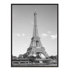 Настенная картина, черная рама