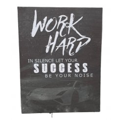 Картина-постер, мотивирующая работать