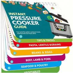 Шпаргалка по аэрофритюрнице, буклет с руководством по приготовлению на магните