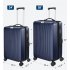 Чемодан средний (28*43*60 см), синий