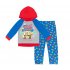 Комплект для малышей CoComelon: флисовый худи с капюшоном и брюки для мальчиков