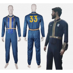 Косплей-костюм «Убежище 33» по мотивам Fallout 4 — унисекс комбинезон