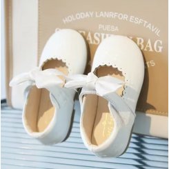 Детские туфли из искусственной кожи для девочек – модель для весны и осени, стиль «оксфорды», лаковые, для праздников и танцев